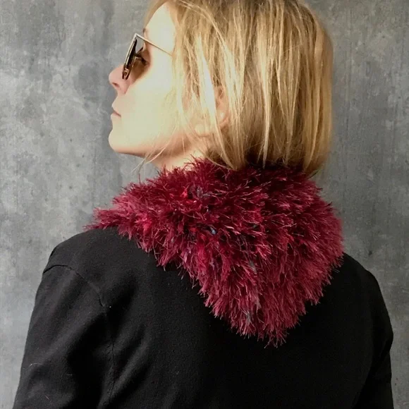 Handmade Luxury Statement Scarf (K10-12H) - Picture 4 of 7